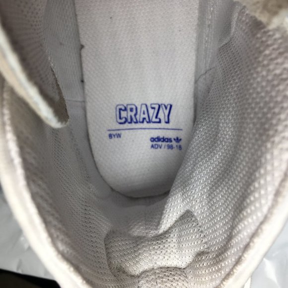 New ADIDAS CRAZY BYW PHARRELL HR PW B37479 Box 3 - Picture 6 of 8